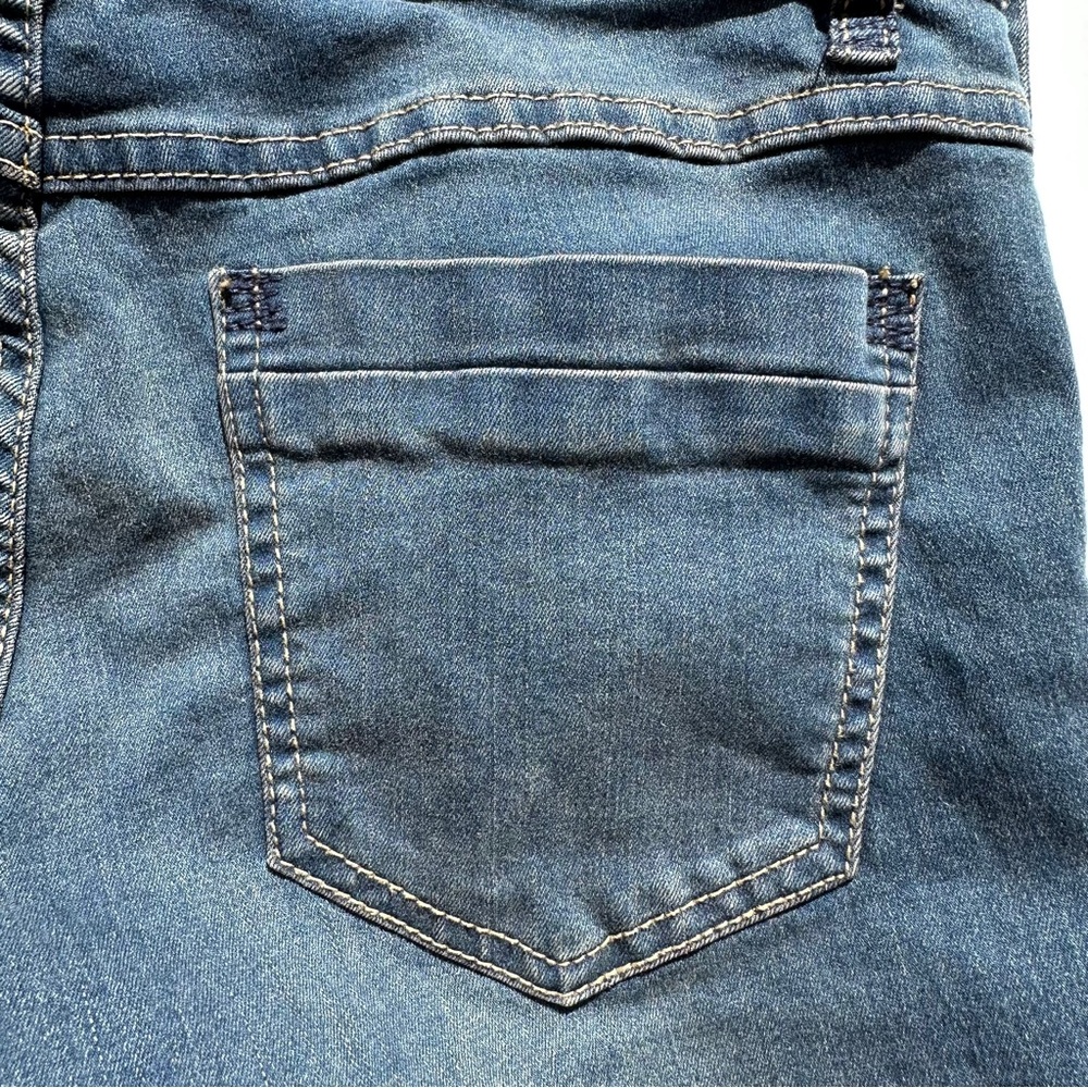 NWOT Free People Skinny Straight Leg Blue Denim Jeans - Picture 5 of 12